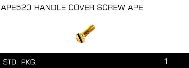 APE520 HANDLE COVER SCREW APE